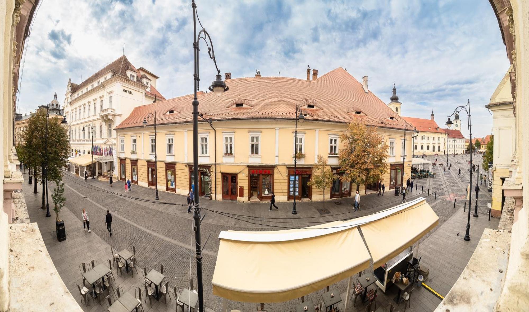 City Spirit Studio - Piata Mare & Balcescu View Sibiu Extérieur photo